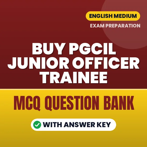 Buy PGCIL JUNIOR OFFICER TRAINEE Exam Objective Type Questions eBook in English – Latest Pattern MCQ Collection