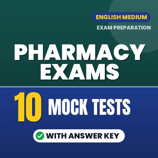 Test Your Pharmacy Exams Exam Preparation – 10 Mock Tests with Answer Key in PDF Format (English)