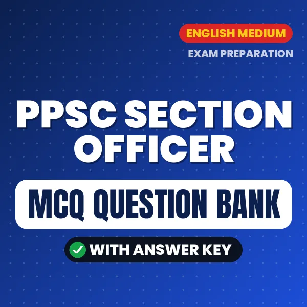 Download PPSC SECTION OFFICER Exam MCQ PDF in English – Important Objective Questions with Answers