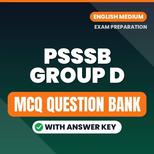 Crack PSSSB Group D Exam with This MCQ Practice Book PDF in English – Instant Download