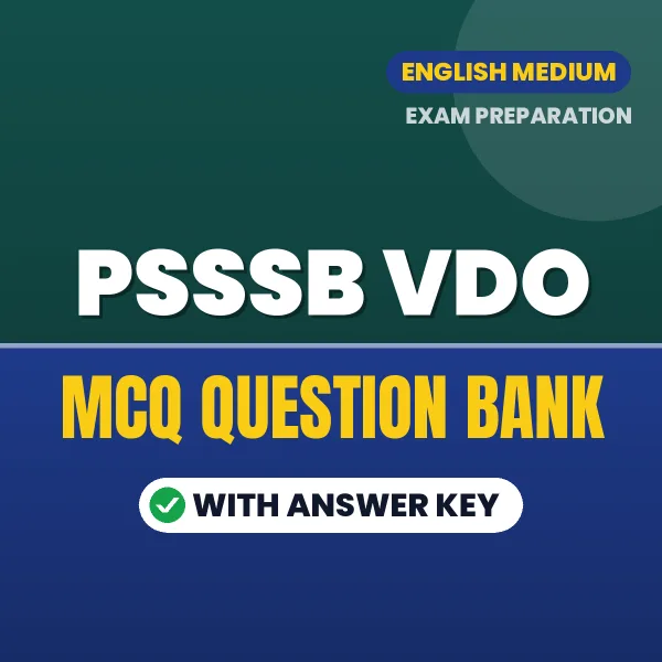 Prepare for PSSSB VDO Exam with Multiple Choice Questions & Answers PDF in English