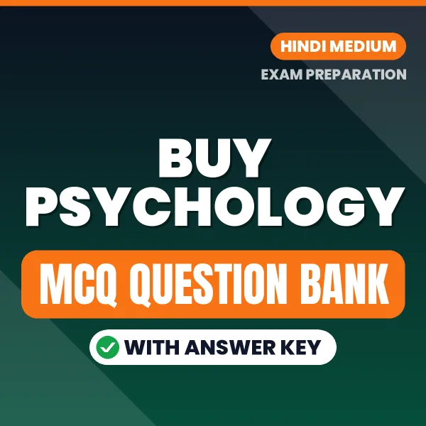 Buy Psychology Exam Objective Type Questions eBook in Hindi – Latest Pattern MCQ Collection