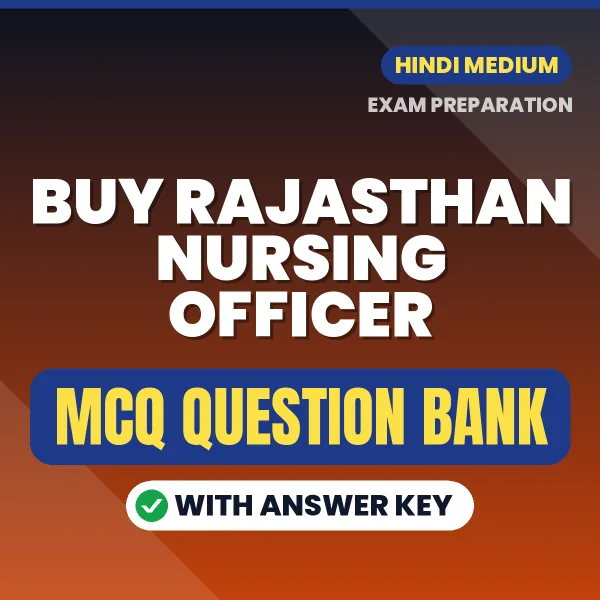 Buy Rajasthan Nursing Officer Exam Objective Type Questions eBook in Hindi – Latest Pattern MCQ Collection