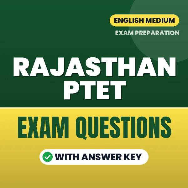 Rajasthan PTET Study eBook (English): Exam-Oriented Questions with Answers in PDF