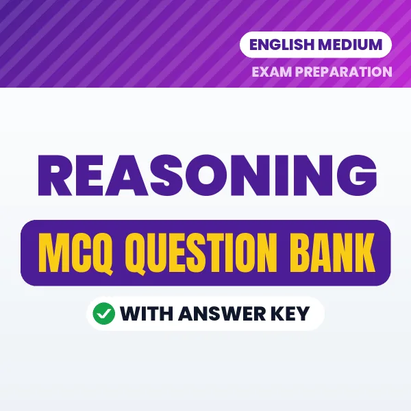 Reasoning MCQ with Answer Key Book PDF in English – Exam-Oriented Objective Questions for Quick Revision