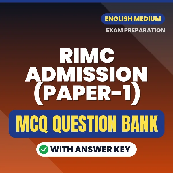 Prepare for RIMC Admission (Paper-1) Exam with Multiple Choice Questions & Answers PDF in English
