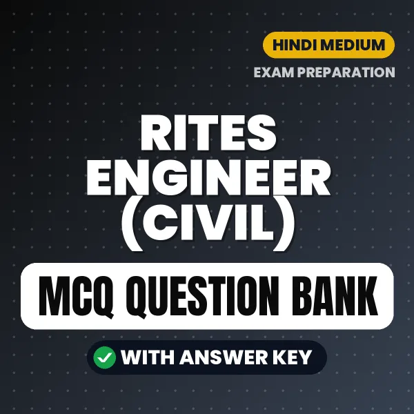 Crack RITES Engineer (Civil) Exam with This MCQ Practice Book PDF in Hindi – Instant Download