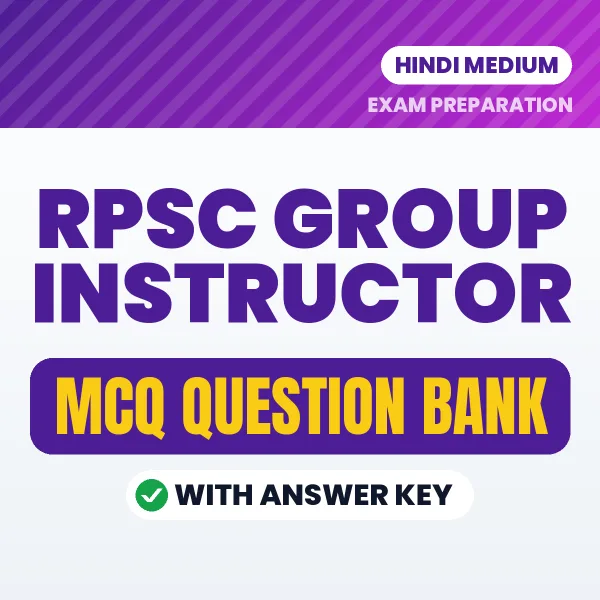 Crack RPSC Group Instructor Exam with This MCQ Practice Book PDF in Hindi – Instant Download