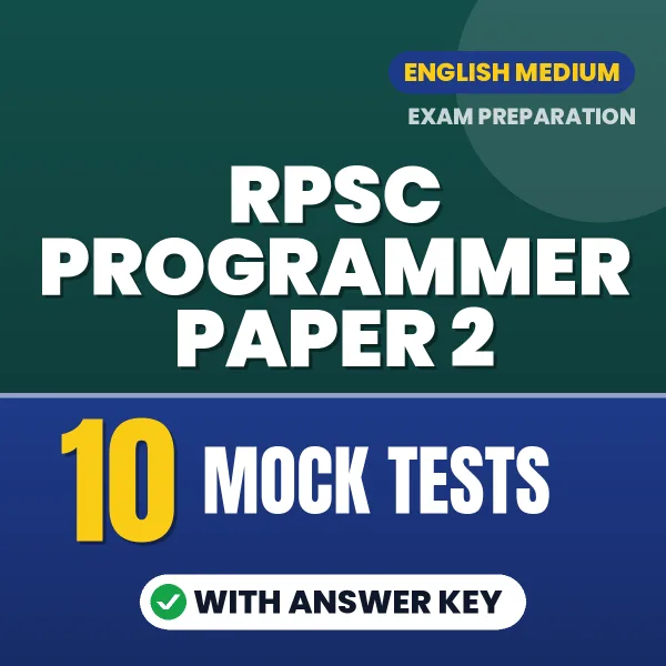 Boost Your RPSC Programmer Paper 2 Exam Score with 10 Mock Tests with Answer Key in English – PDF eBook