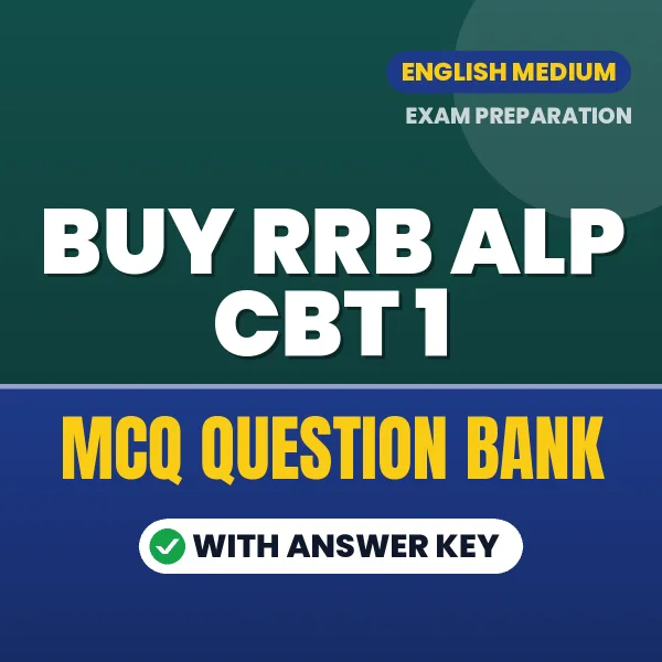 Buy RRB ALP CBT 1 Exam Objective Type Questions eBook in English – Latest Pattern MCQ Collection