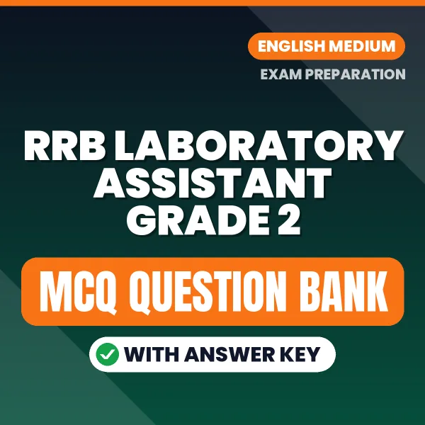 Prepare for RRB Laboratory Assistant Grade 2 Exam with Multiple Choice Questions & Answers PDF in English