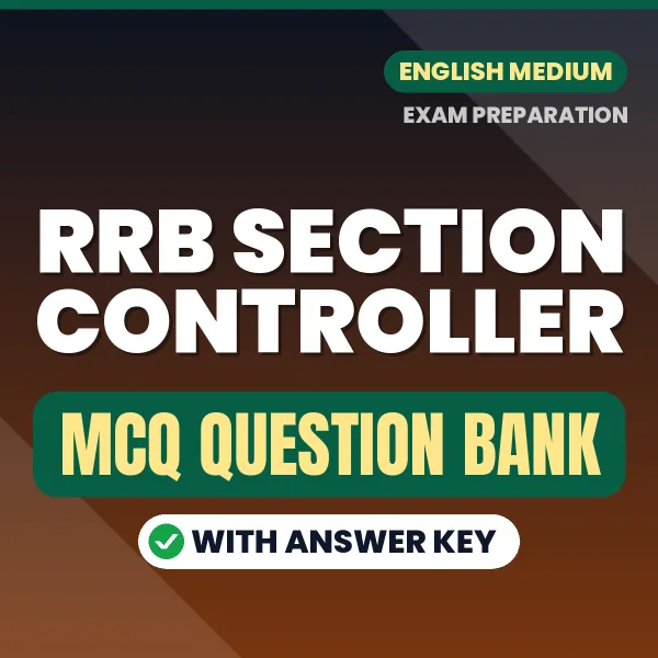 Prepare for RRB Section Controller Exam with Multiple Choice Questions & Answers PDF in English