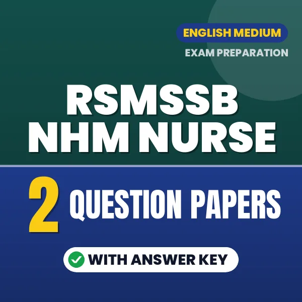 RSMSSB NHM Nurse Exam Question Paper Series (English): 2 Exam-Like Question Papers with Answers