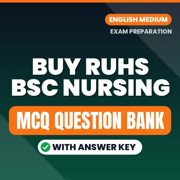 Buy RUHS BSc Nursing Exam Objective Type Questions eBook in English – Latest Pattern MCQ Collection