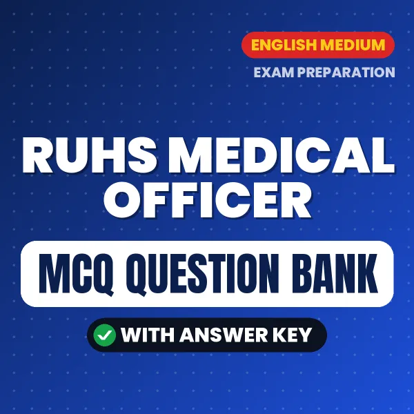 Prepare for RUHS Medical Officer Exam with Multiple Choice Questions & Answers PDF in English