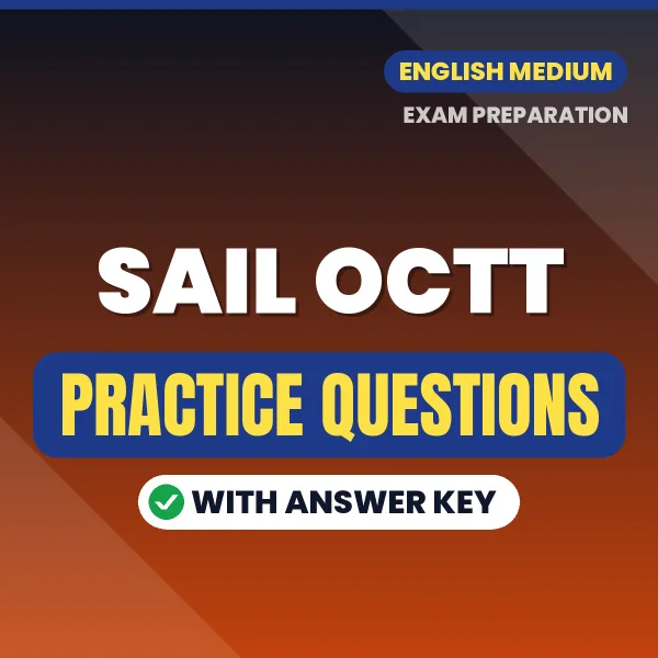 Best Digital Book for SAIL OCTT Exam in English | Latest Syllabus-Based Practice Questions