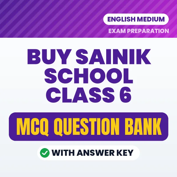 Buy Sainik School Class 6 Exam Objective Type Questions eBook in English – Latest Pattern MCQ Collection