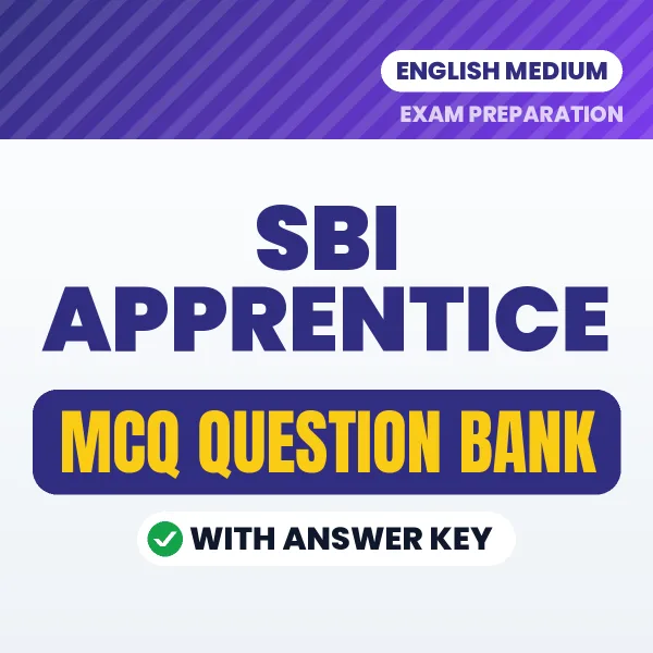 Prepare for SBI Apprentice Exam with Multiple Choice Questions & Answers PDF in English