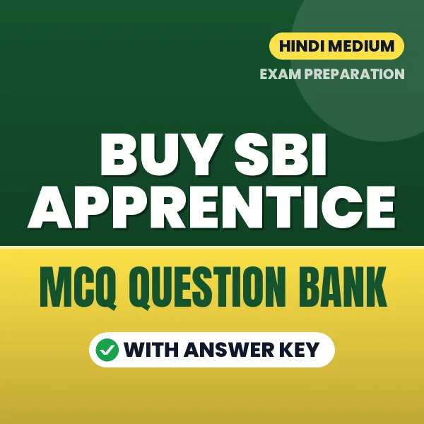 Buy SBI Apprentice Exam Objective Type Questions eBook in Hindi – Latest Pattern MCQ Collection