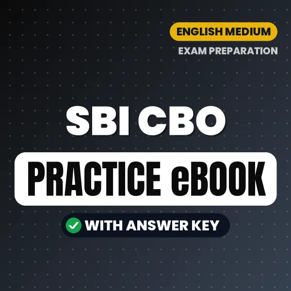 Prepare Smarter for SBI CBO Exam – Instant Download PDF Book in English
