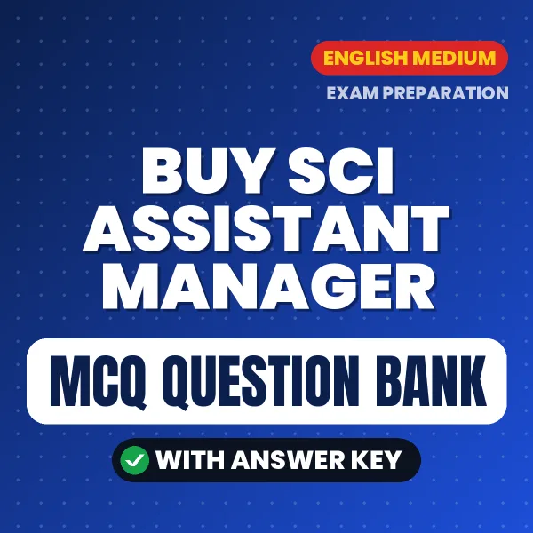 Buy SCI ASSISTANT MANAGER Exam Objective Type Questions eBook in English – Latest Pattern MCQ Collection