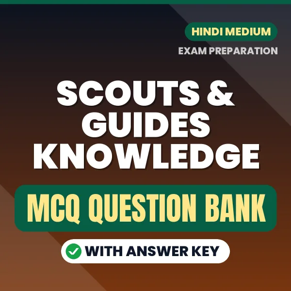 Crack Scouts & Guides Knowledge Exam with This MCQ Practice Book PDF in Hindi – Instant Download