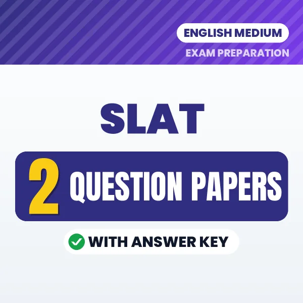 Download 2 SLAT Question Papers PDF (English) Based on the Latest Exam Pattern