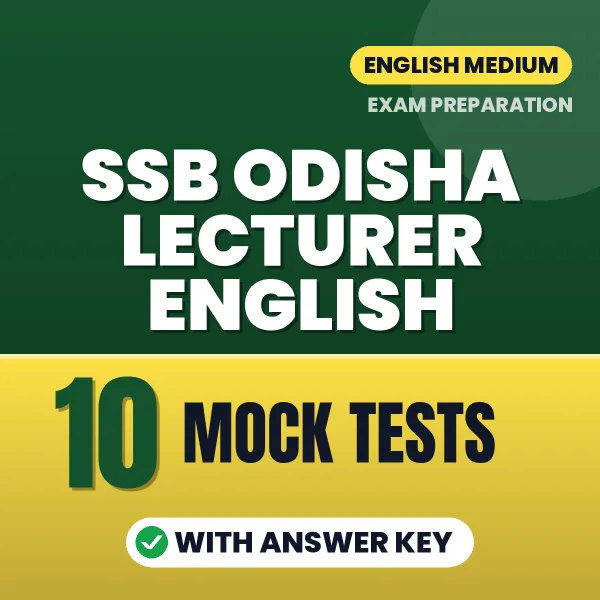 Boost Your SSB Odisha Lecturer English Exam Score with 10 Mock Tests with Answer Key in English – PDF eBook