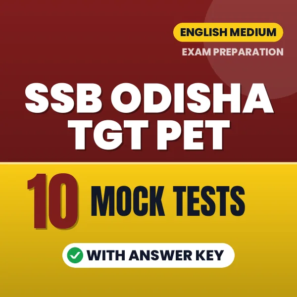 SSB Odisha TGT PET Exam Mock Test Series (English): 10 Exam-Like Mock Tests with Answers