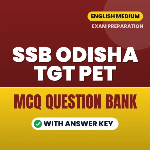Crack SSB Odisha TGT PET Exam with This MCQ Practice Book PDF in English – Instant Download