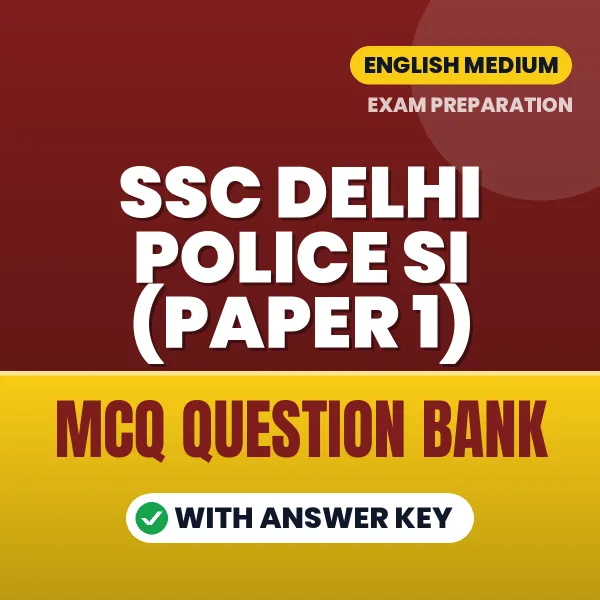 Crack SSC Delhi Police SI (Paper 1) Exam with This MCQ Practice Book PDF in English – Instant Download