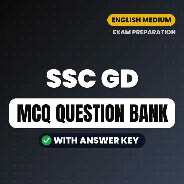 Prepare for SSC GD Exam with Multiple Choice Questions & Answers PDF in English