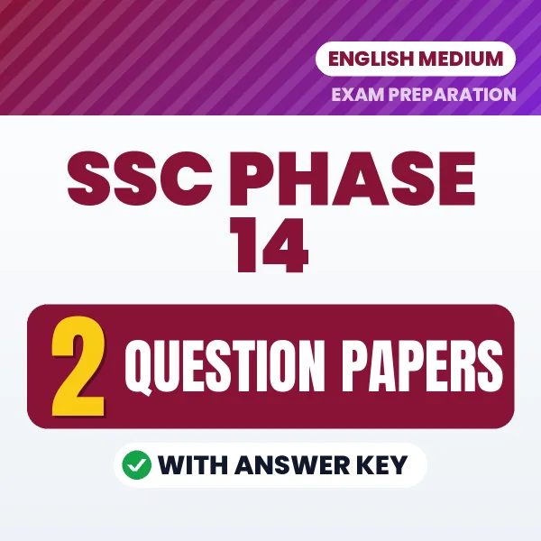 Boost Your SSC Phase 14 Exam Score with 2 Question Papers with Answer Key in English – PDF eBook