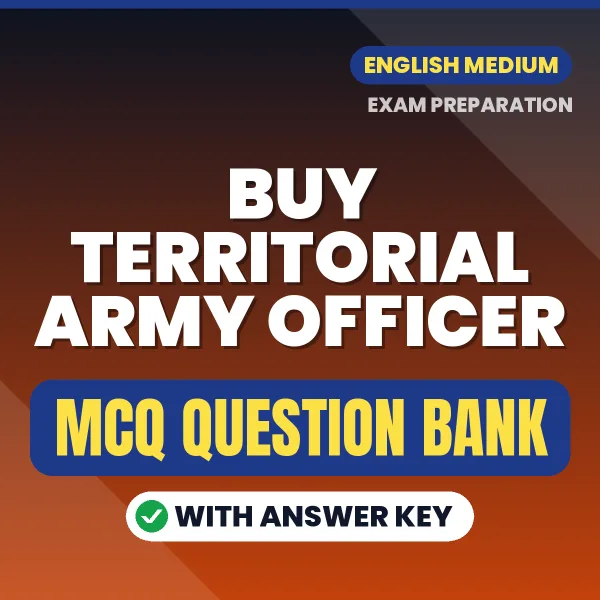 Buy Territorial Army Officer Exam Objective Type Questions eBook in English – Latest Pattern MCQ Collection