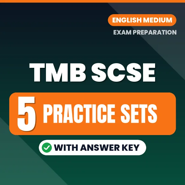 Boost Your TMB SCSE Exam Score with 5 Practice Sets with Answer Key in English – PDF eBook