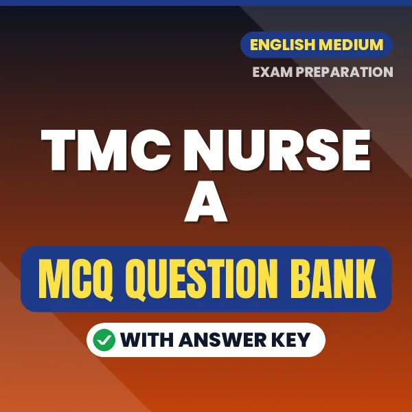 TMC Nurse A MCQ with Answer Key Book PDF in English – Exam-Oriented Objective Questions for Quick Revision