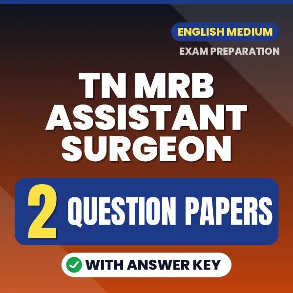 TN MRB Assistant Surgeon Exam Question Paper Series (English): 2 Exam-Like Question Papers with Answers