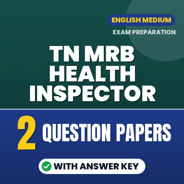 TN MRB Health Inspector Exam Question Paper Series (English): 2 Exam-Like Question Papers with Answers