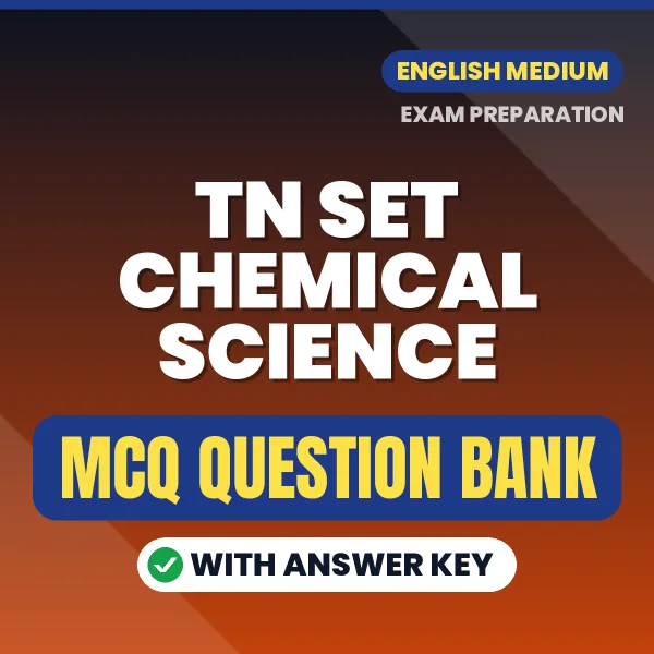 Prepare for TN SET Chemical Science Exam with Multiple Choice Questions & Answers PDF in English
