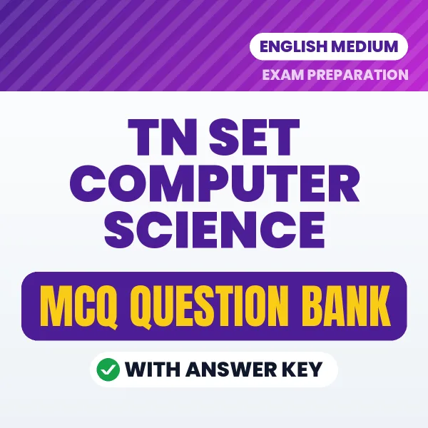 TN SET Computer Science MCQ with Answer Key Book PDF in English – Exam-Oriented Objective Questions for Quick Revision