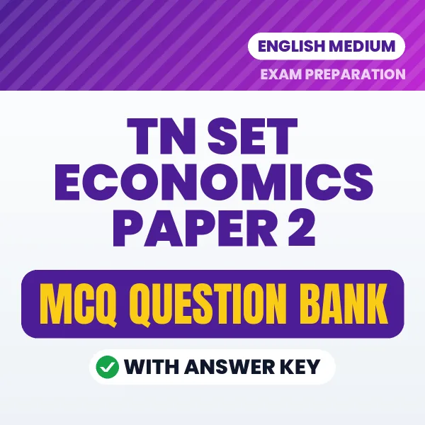 Crack TN SET Economics Paper 2 Exam with This MCQ Practice Book PDF in English – Instant Download