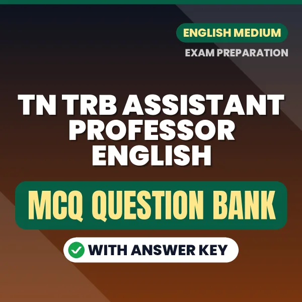 Prepare for TN TRB Assistant Professor English Exam with Multiple Choice Questions & Answers PDF in English