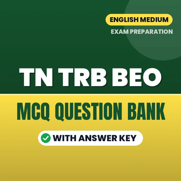 Crack TN TRB BEO Exam with This MCQ Practice Book PDF in English – Instant Download