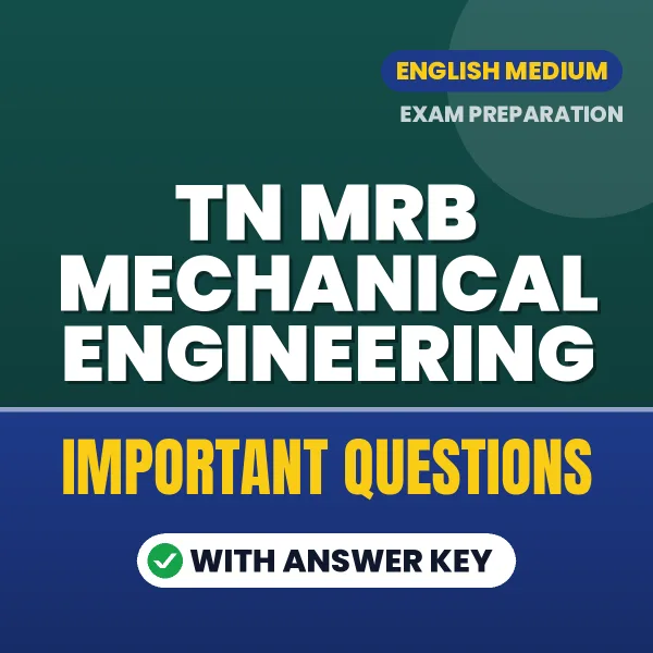 Download TN MRB Mechanical Engineering Preparation Book PDF (English) with Important Questions & Answers