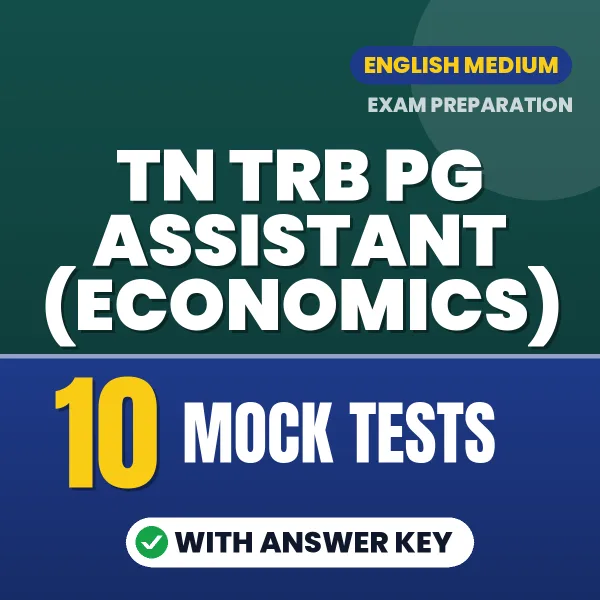 Practice for TN TRB PG Assistant (Economics) Exam at Home – 10 Mock Tests PDF in English with Answers