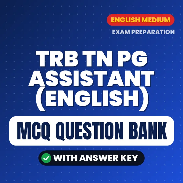 Download TRB TN PG Assistant (English) Exam MCQ PDF in English – Important Objective Questions with Answers