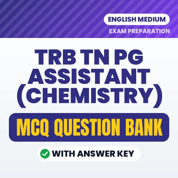Crack TRB TN PG Assistant (Chemistry) Exam with This MCQ Practice Book PDF in English – Instant Download