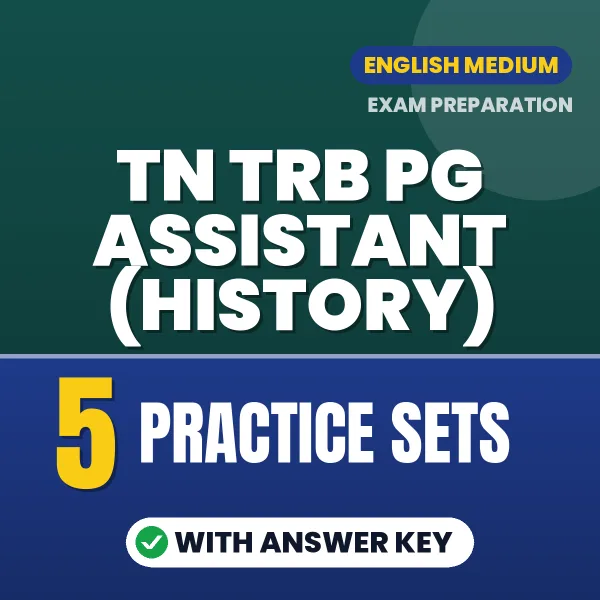 TN TRB PG Assistant (History) Exam Practice Set Series (English): 5 Exam-Like Practice Sets with Answers