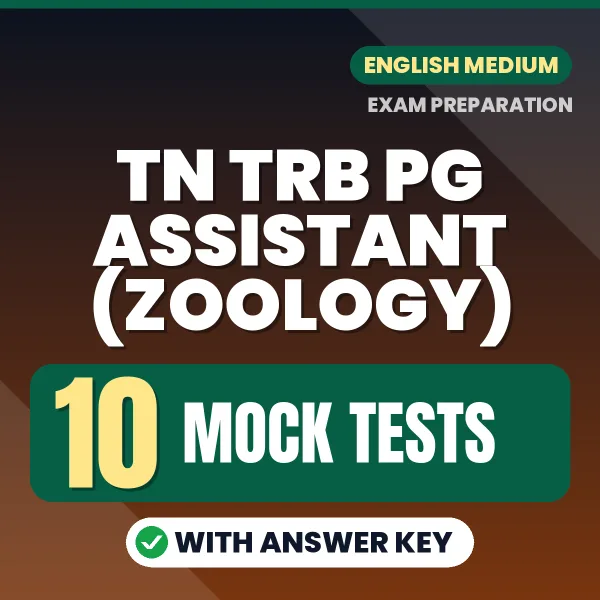 Boost Your TN TRB PG Assistant (Zoology) Exam Score with 10 Mock Tests with Answer Key in English – PDF eBook