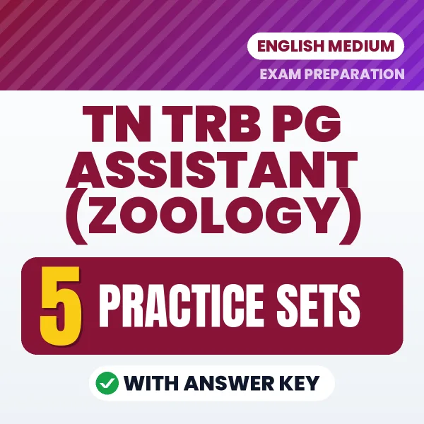 Boost Your TN TRB PG Assistant (Zoology) Exam Score with 5 Practice Sets with Answer Key in English – PDF eBook